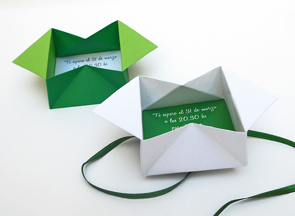 mas origami Sobres en origami