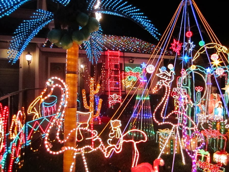 Captive Wild Woman The Christmaslight Displays of Concord, CA