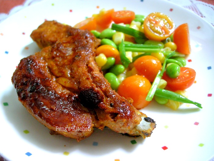 Peng's Kitchen Grilled Curry Pork Ribs