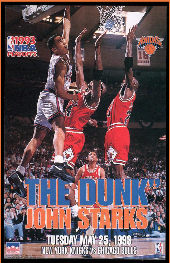This Day in Knicks History: John Starks dunks on the Bulls, New York Knicks,  history, The year is 1993. John Starks. The Dunk. Enough said., By New  York Knicks