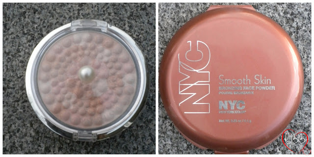 Physicians Formula Mineral Glow Pearls in Translucent Pearl and NYC Smooth Skin Bronzing Powder in Sunny