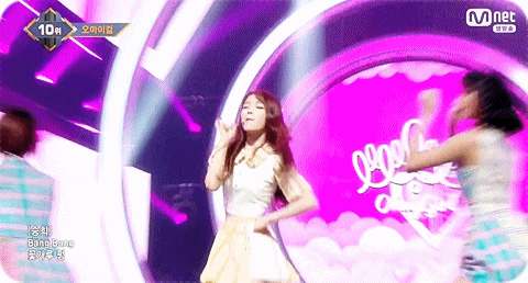 오마이걸 20170511 엠카운트 다운 무대.gif | 인스티즈