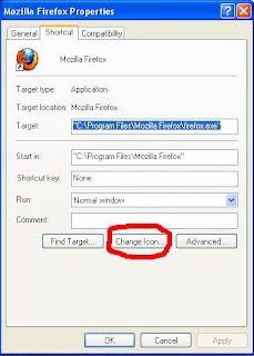 Blogcopy Mengganti Icon Shortcut Desktop Komputer 4 Pilih Tombol Change