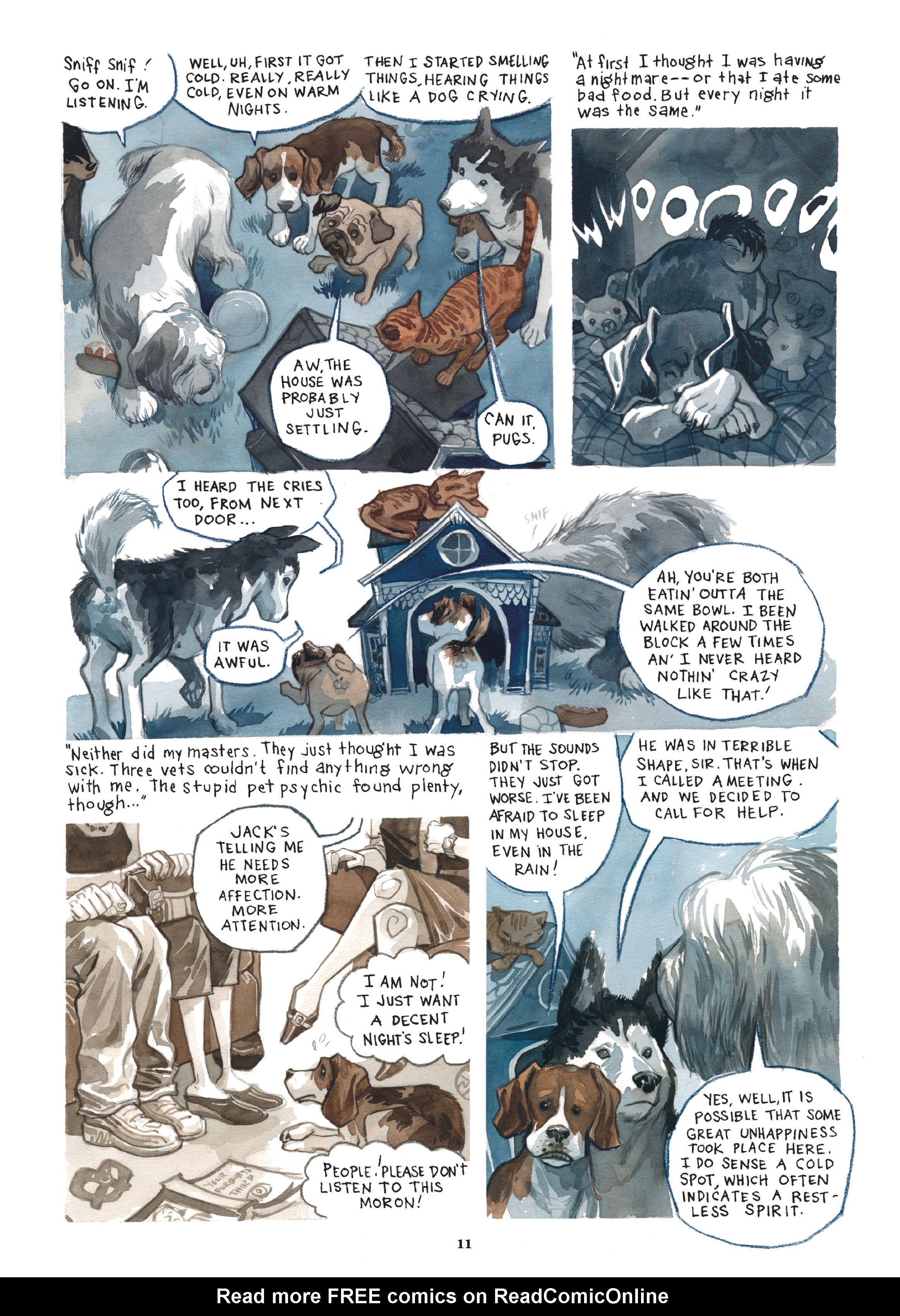Read online Beasts of Burden: Animal Rites comic -  Issue # TPB - 11
