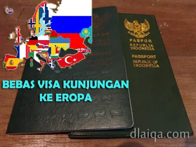 Status Bebas Visa Paspor Indonesia Di Benua Eropa