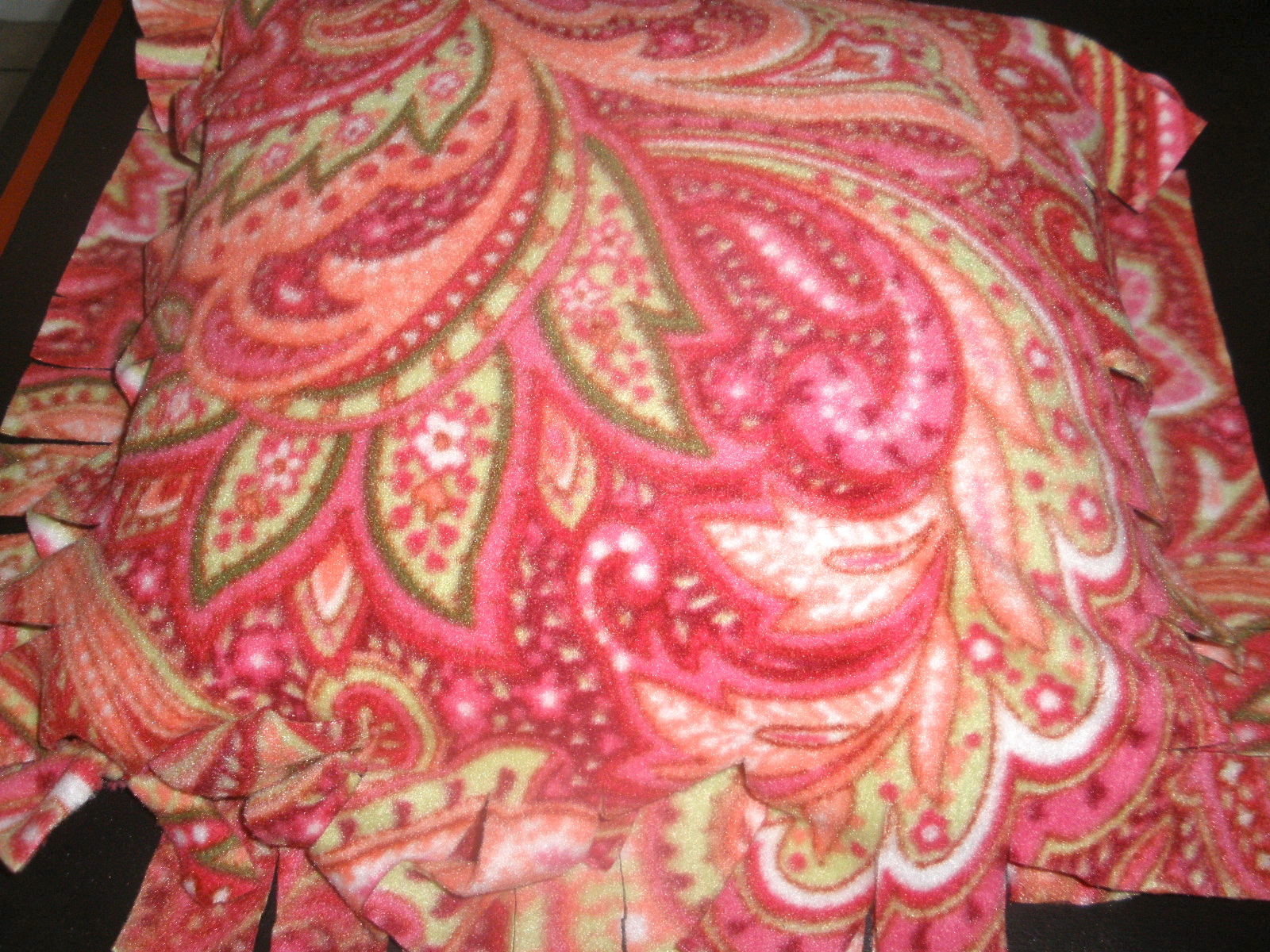 QuickTips Sewing Tutorial 10 Minute Fleece Pillow