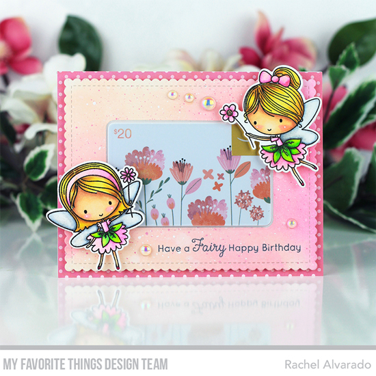 Handmade card by Rachel Alvarado featuring products from My Favorite Things #mftstamps