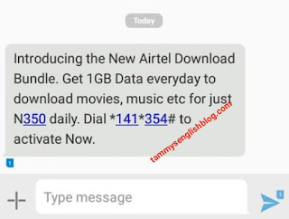 The New Airtel Download Bundle:Get 1GB for N350