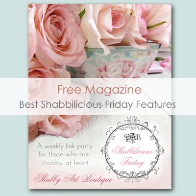 Published In Shabby Art Boutique's Shabbilicious Friday Features