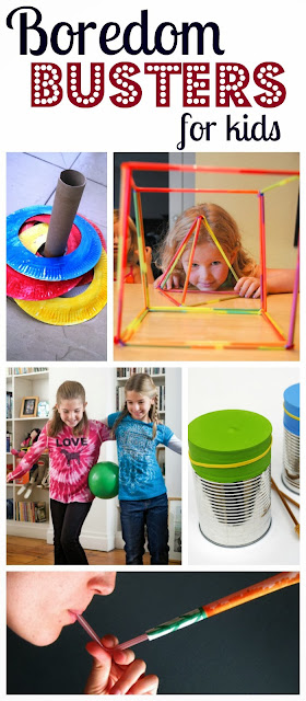 25 Cheap to FREE boredom busters to keep kids having fun and make mom's day easier!