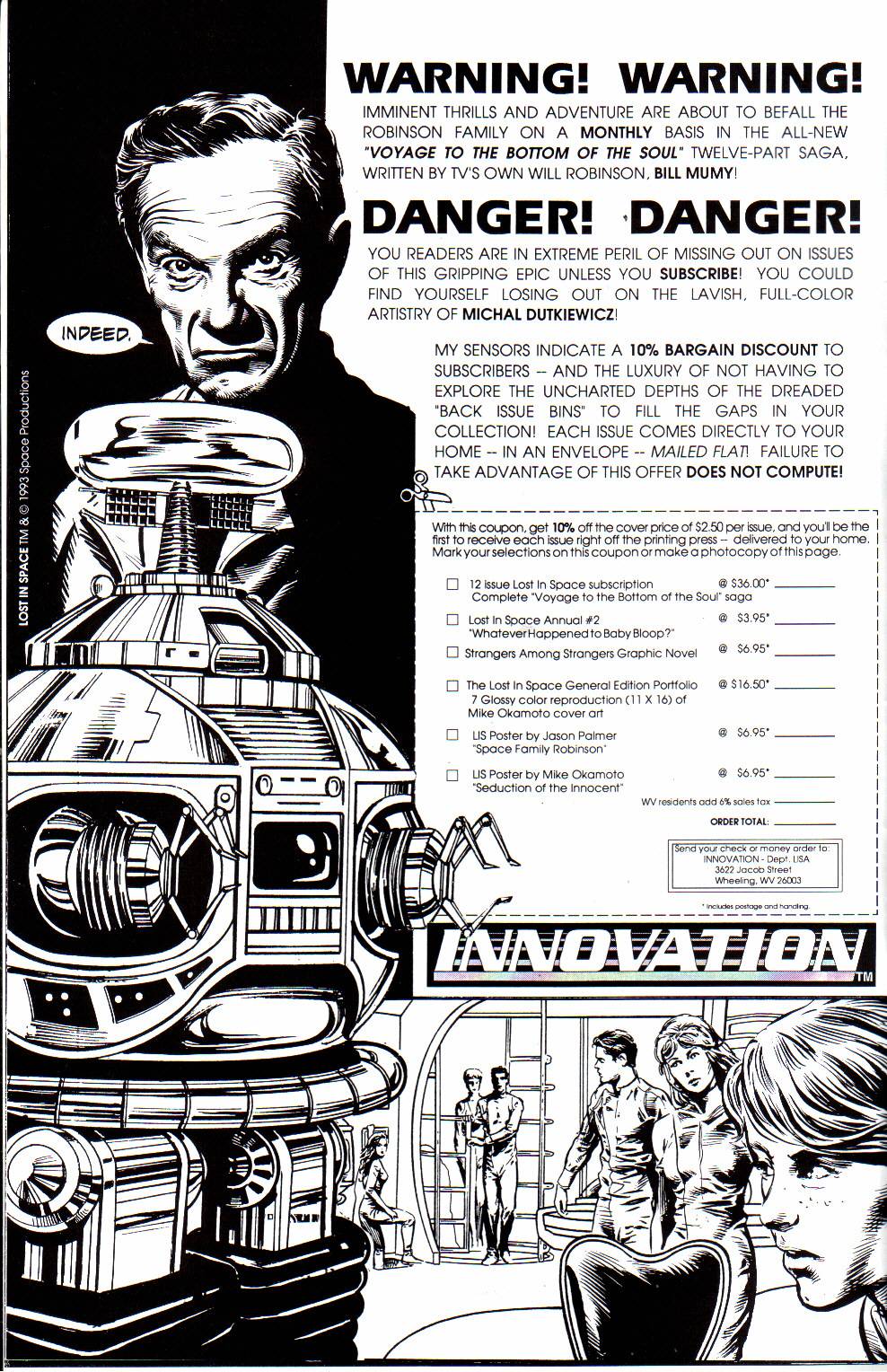 Read online Lost in Space (1991) comic -  Issue #14 - 2