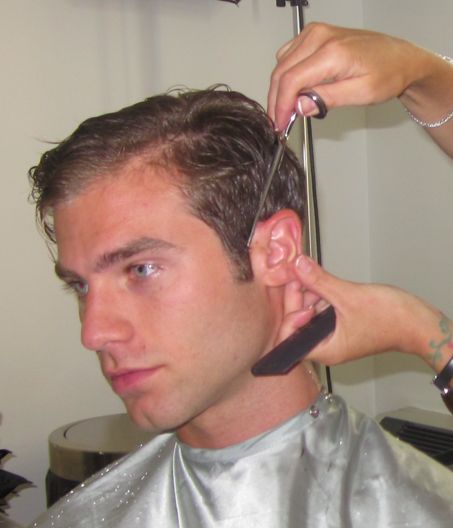 Girl Teen Hairstyle: The Great Gatsby How-to: Men's Hair Cut
