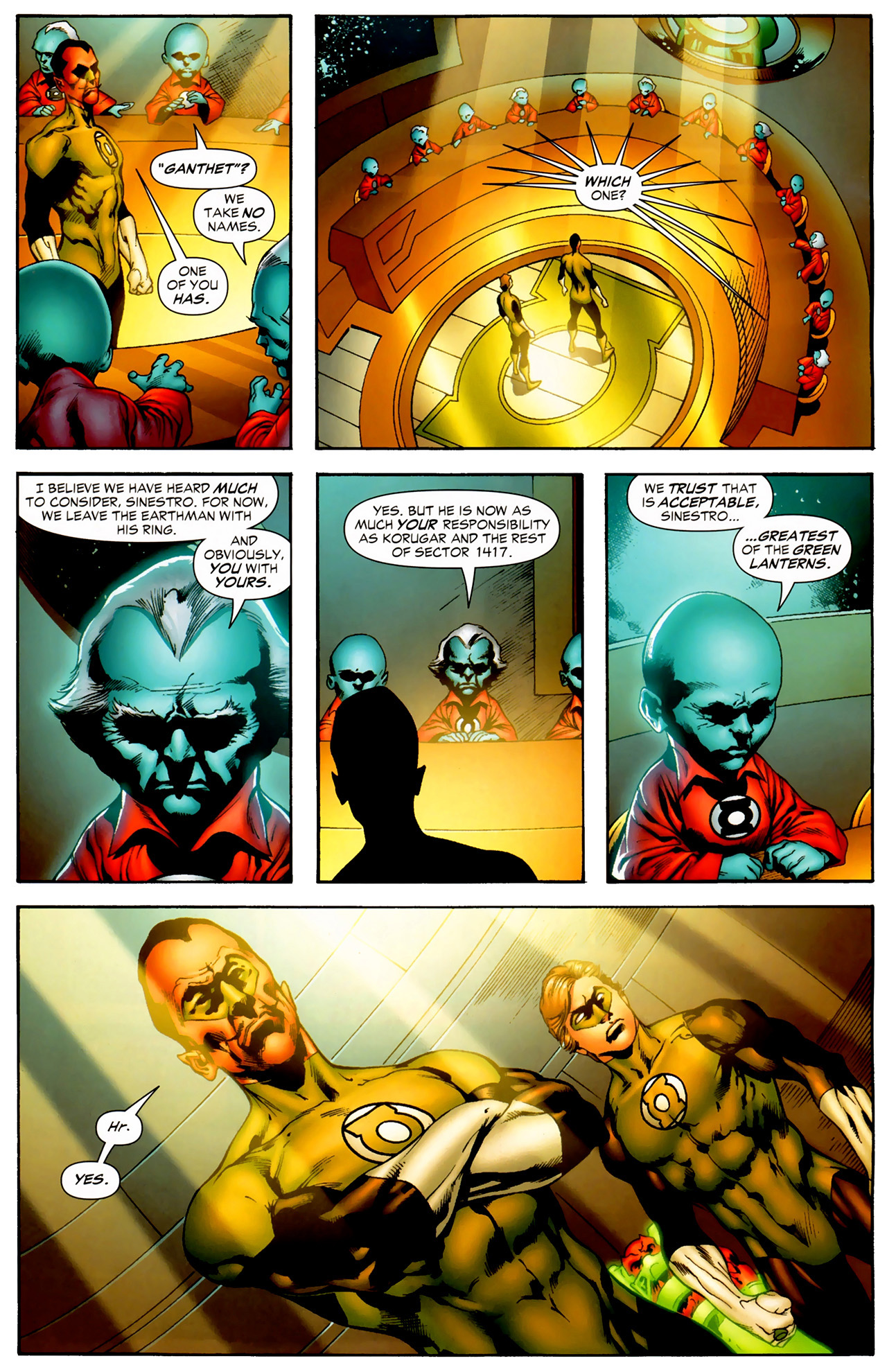 Read online Green Lantern (2005) comic -  Issue #35 - 10