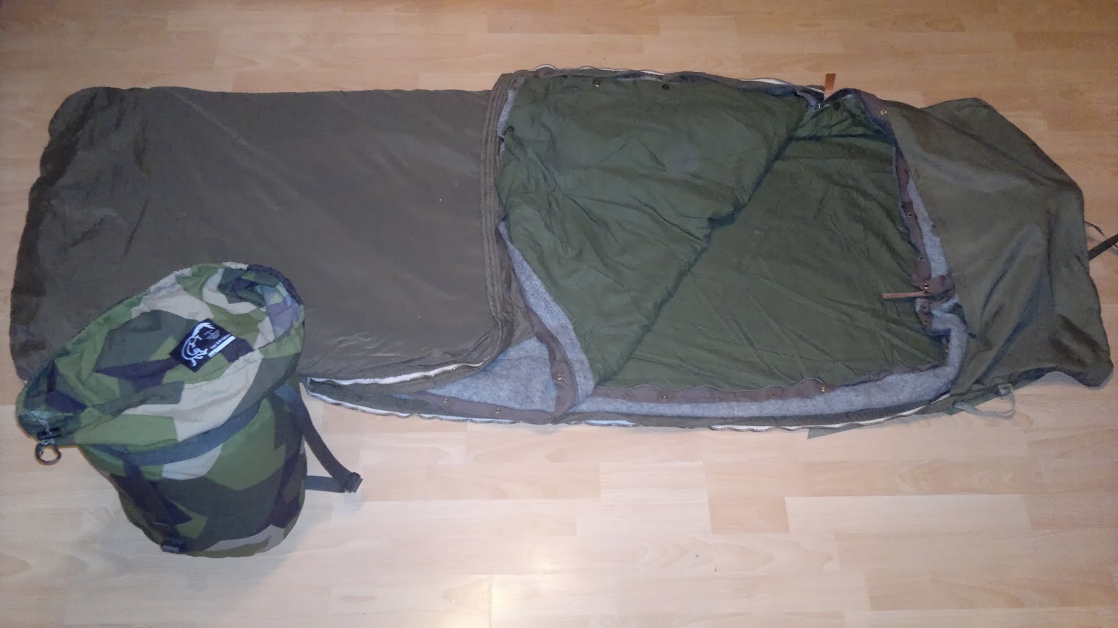 REDWOOD BUSHCRAFT bivvy bedroll