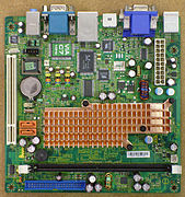 Mini-ITX-Board, (2008) Mini-ITX-Board, (2008)