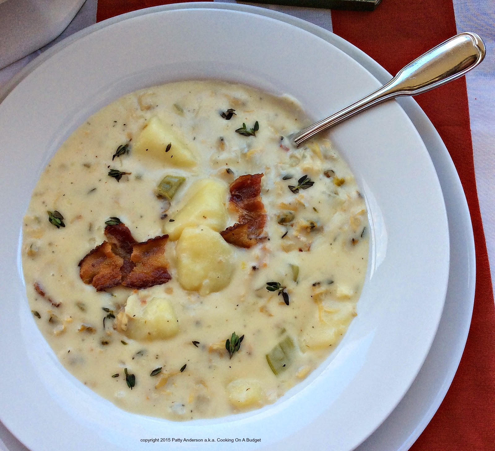 Cooking On A Budget: New England Clam Chowder - Creamy and Delicious!
