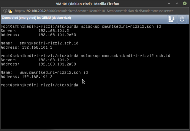Konfigurasi DNS Server di Debian 8.5