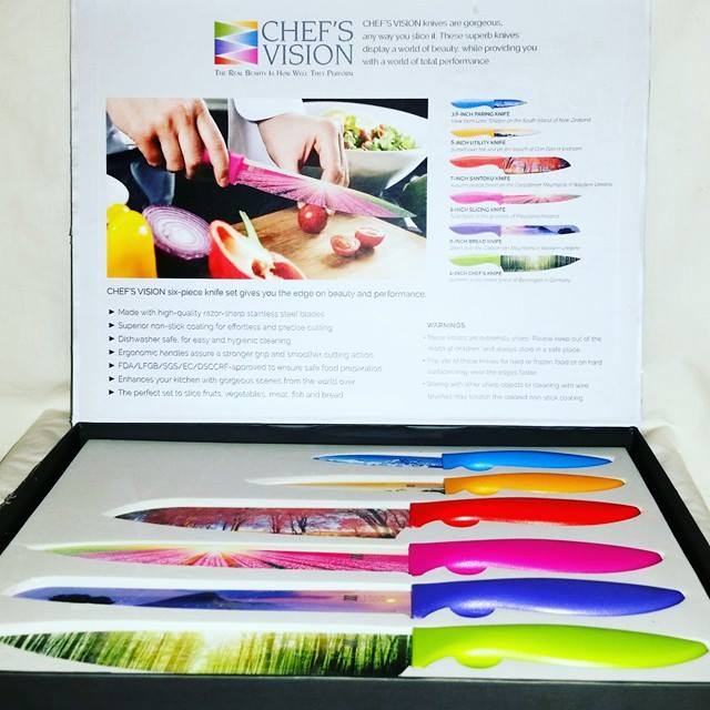 Chef's Vision knives Wrapped Up N U