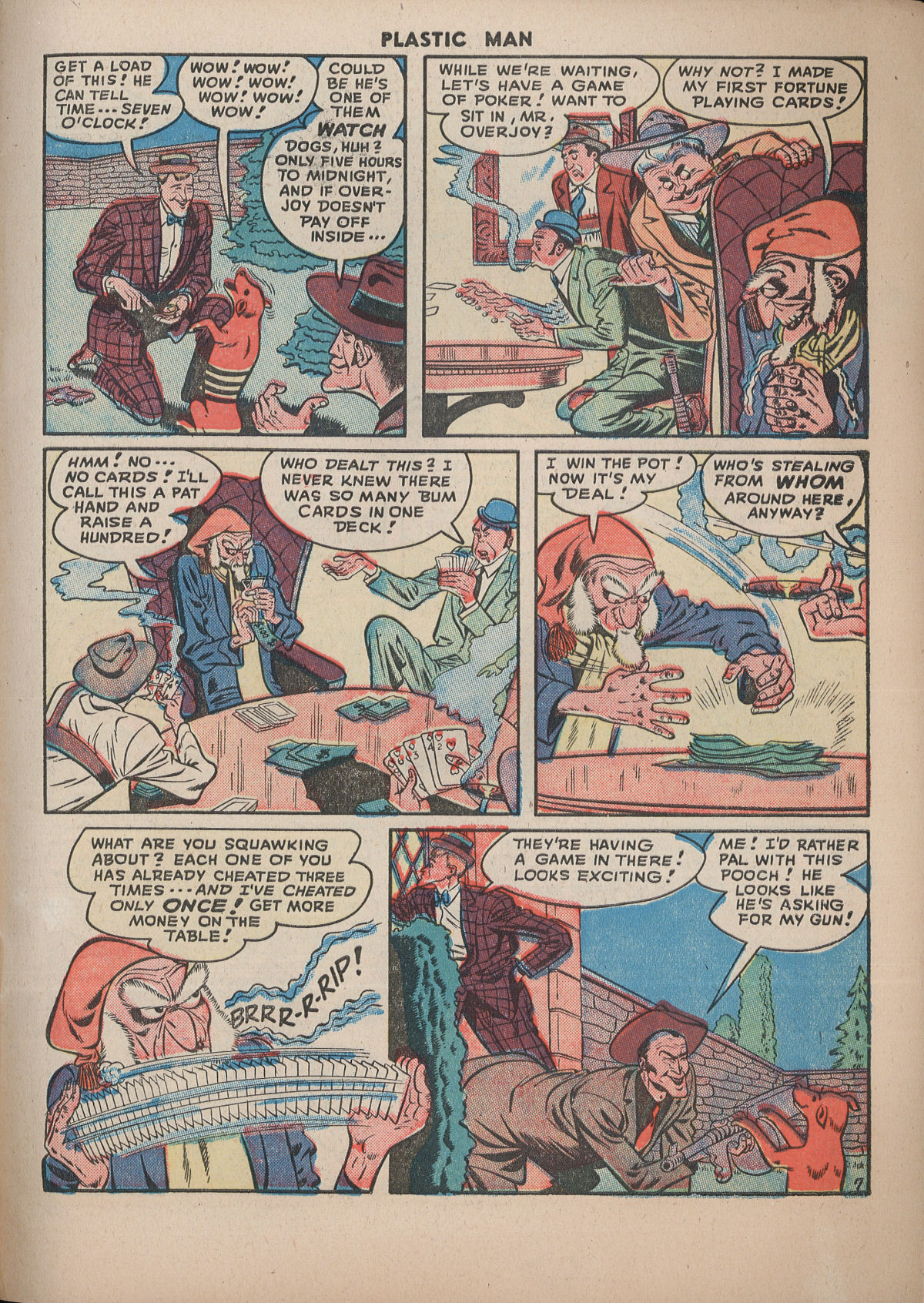 Read online Plastic Man (1943) comic -  Issue #11 - 9