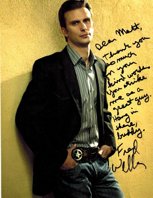 Mattsletters: Mr. Fred Weller Actor