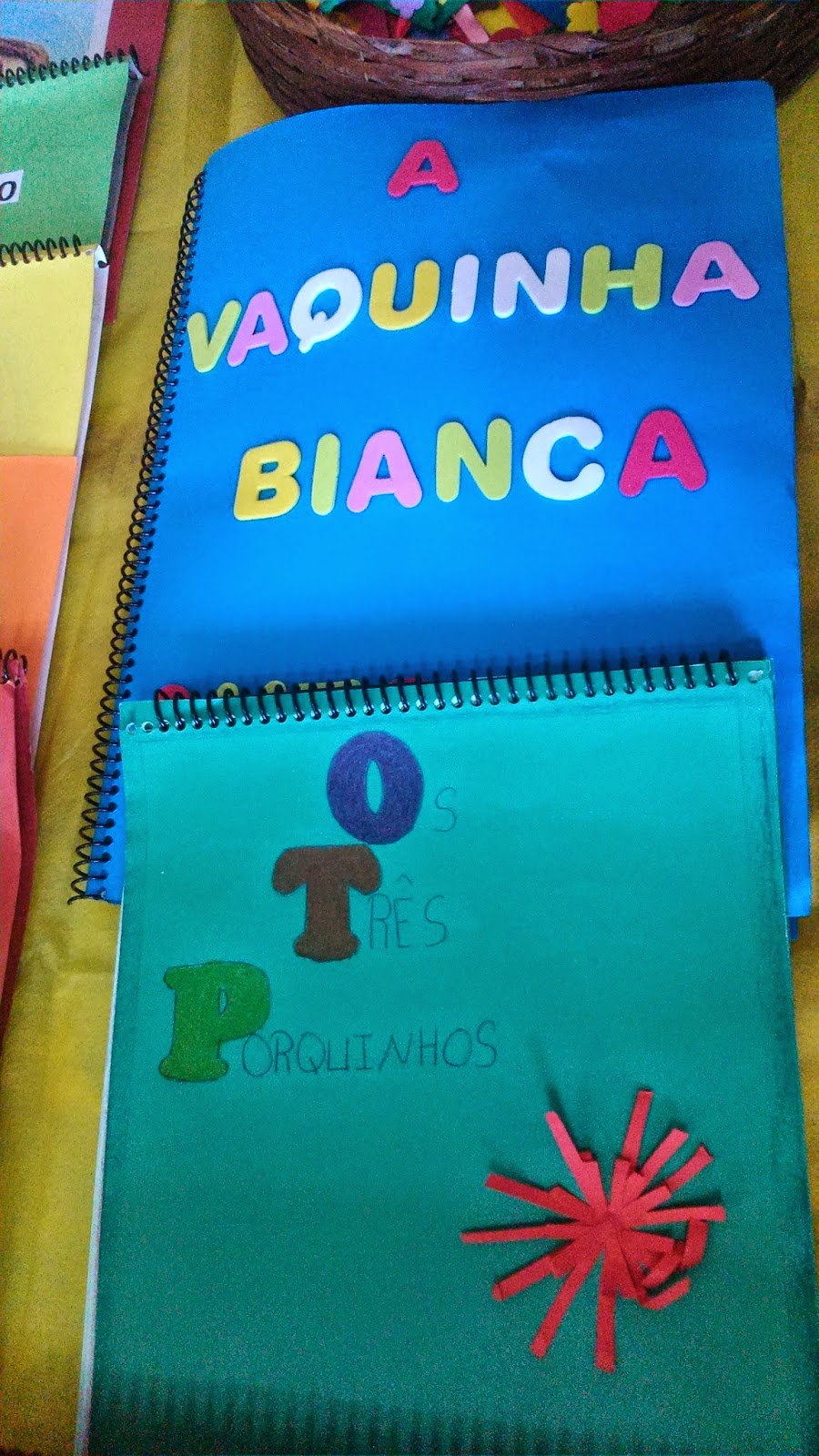 Livro Confeccionado Pelos Alunos Educação Infantil - RETOEDU
