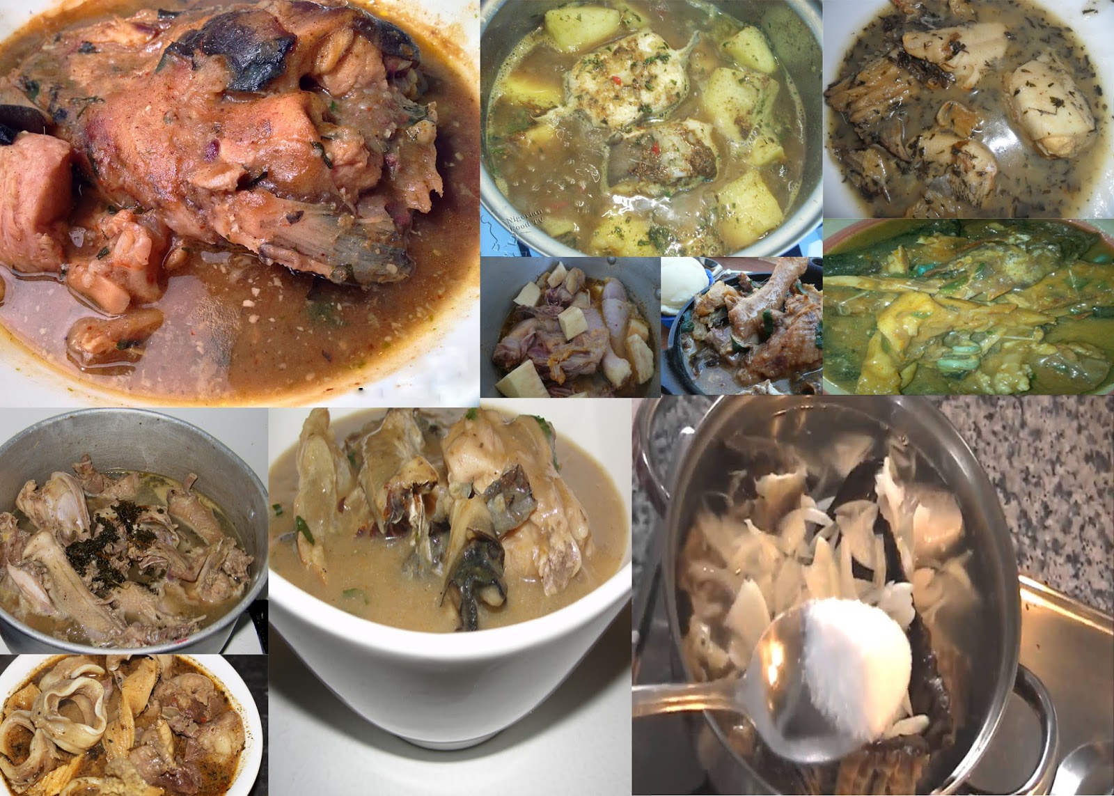 ALL AFRICAN DISHES SOUP RECIPES (NSALA OR WHITE SOUP)