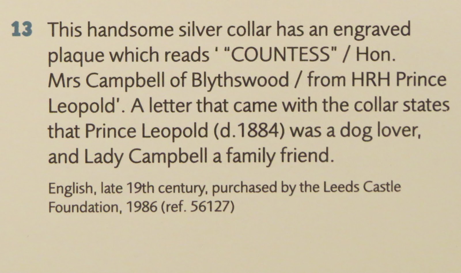 Olive And Pru A History of Dog Collars