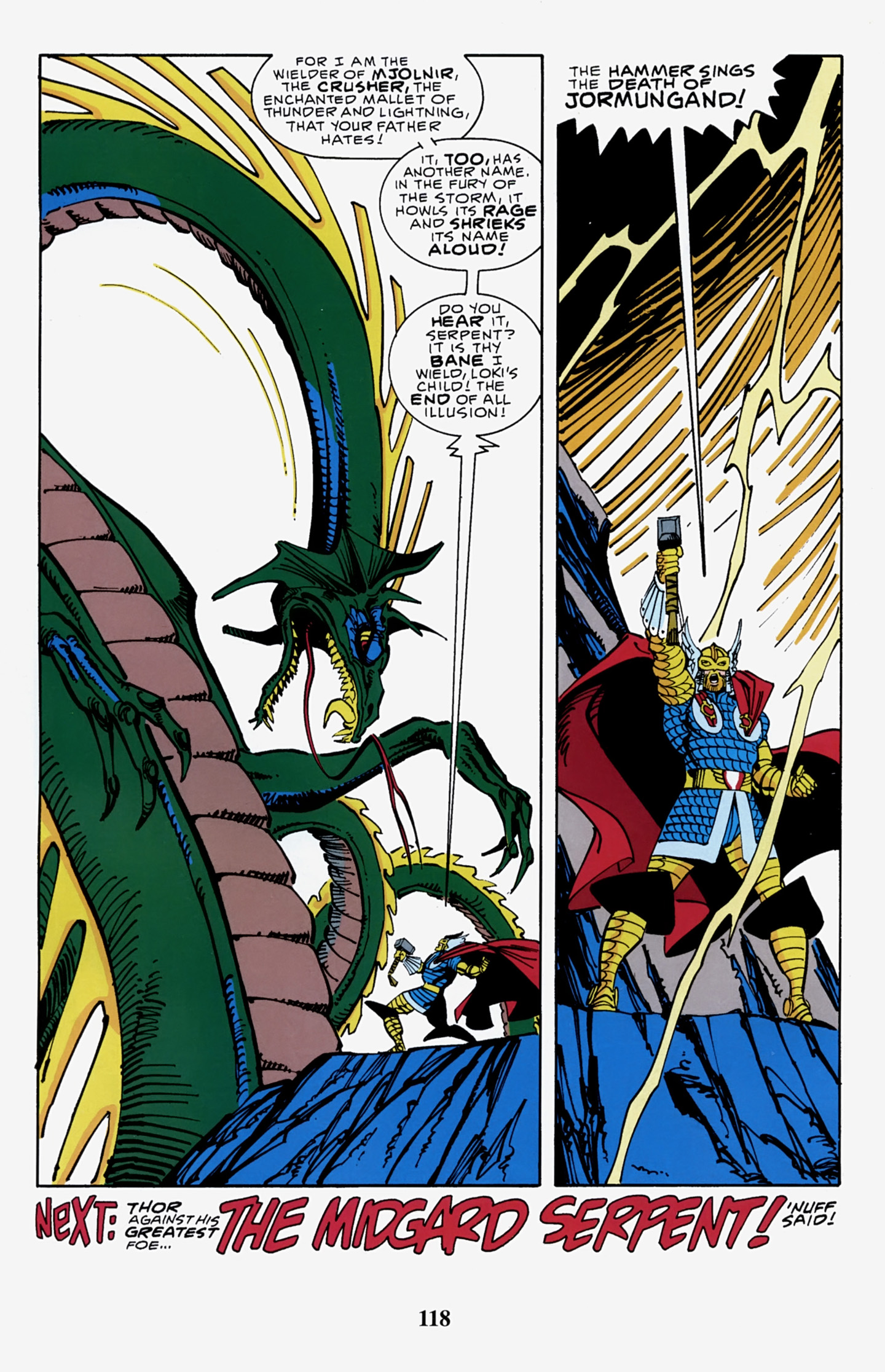 Read online Thor Visionaries: Walter Simonson comic -  Issue # TPB 5 - 120