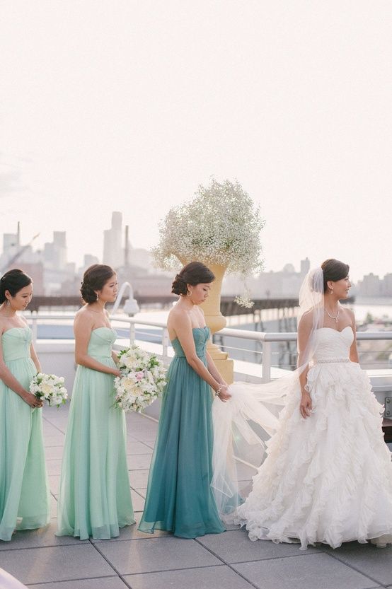 6 Fantastic Bridesmaid Dress Color Ideas Fashiontrends4everybody