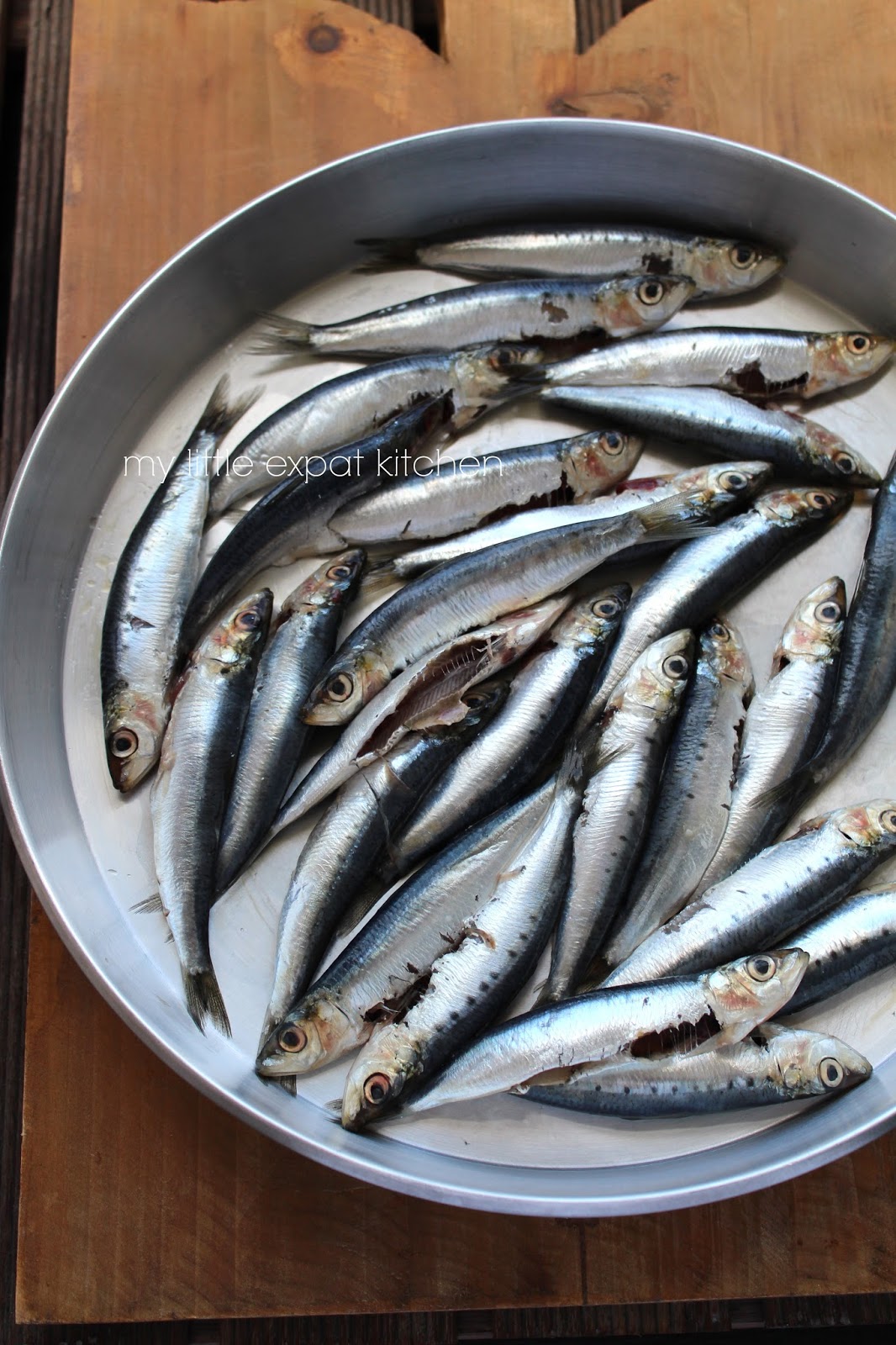 My Little Expat Kitchen Oven baked marinated sardines with chermoula sauce