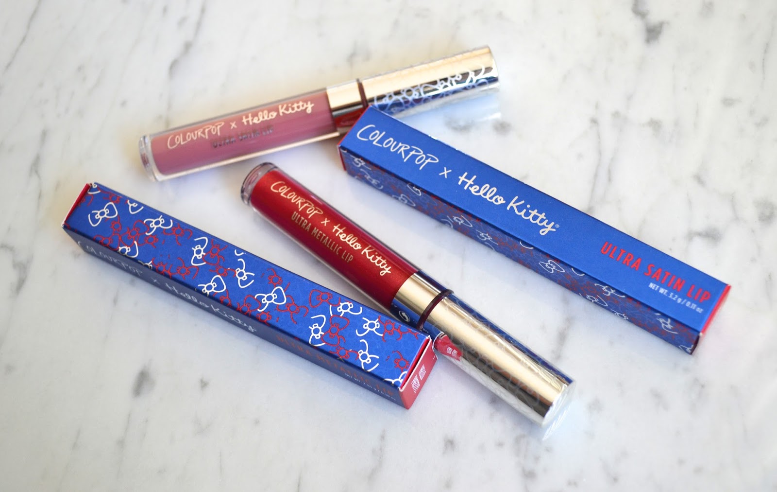 Aquaheart Colourpop x Hello Kitty Ultra Lip Products (2 Shades
