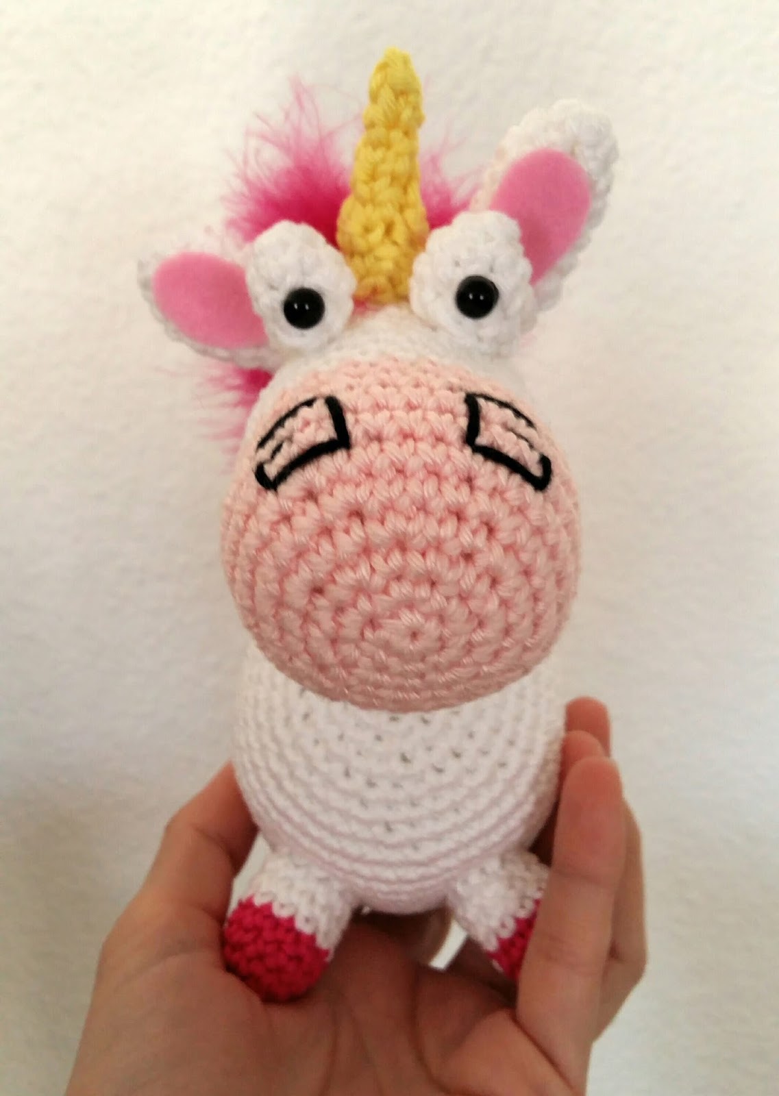 Peluche Licorne Moi Moche et Méchant