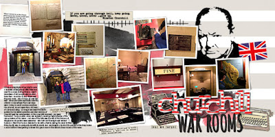 Travel layout template London travel page