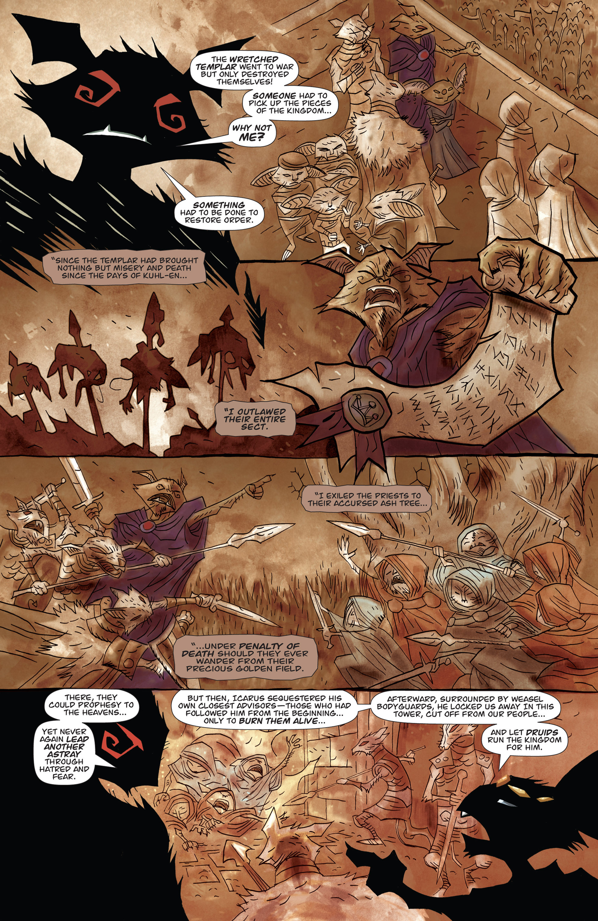 The Mice Templar Volume 4: Legend issue 6 - Page 19