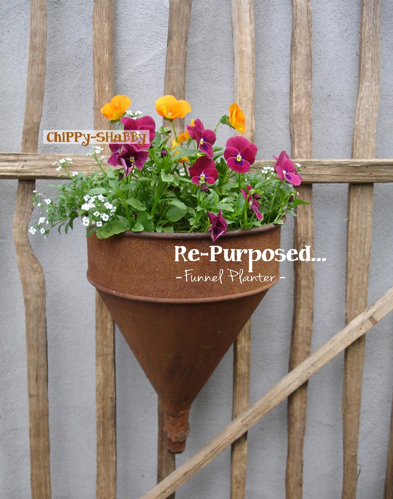 ChiPPy! SHaBBy! RePurposed Garden Planter CONTAINERS&hellip;