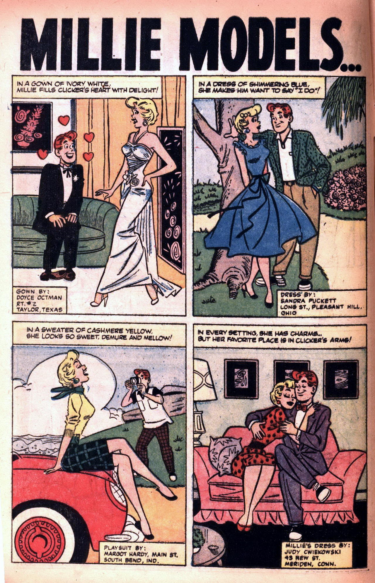 Read online Millie the Model comic -  Issue #66 - 12