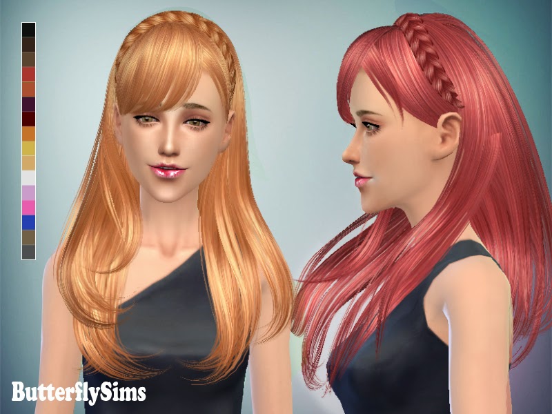 My Sims 4 Blog Butterflysims 077 Hair For Females