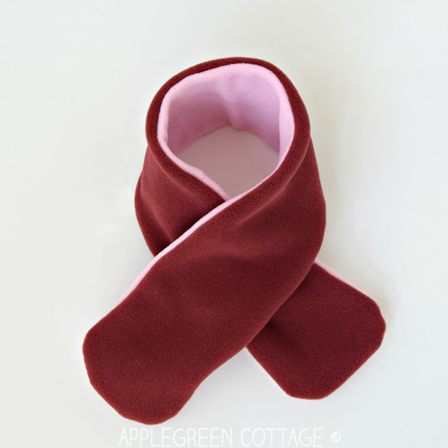 How To Make A Baby Scarf That Will Stay Put AppleGreen Cottage