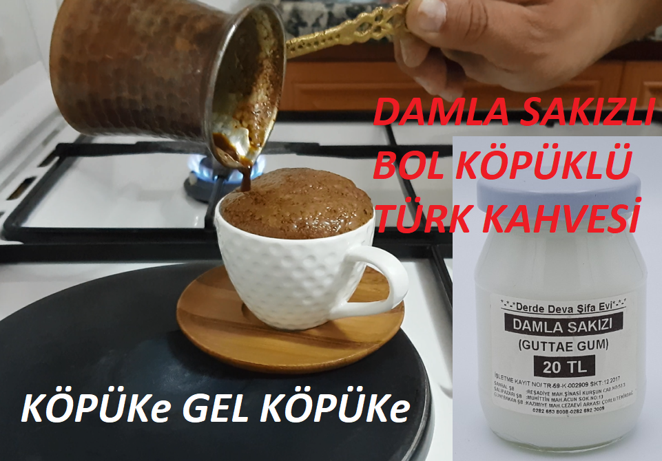 Damla Sakızlı Türk Kahvesi Nasıl Yapılır EnTeRaSaN