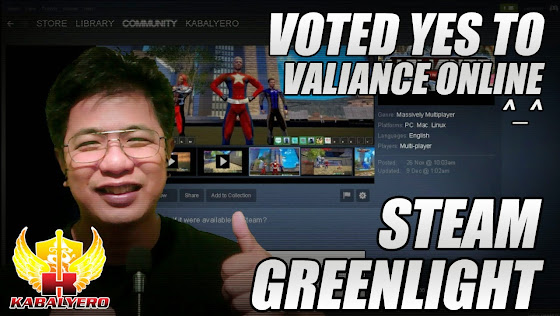 Steam Greenlight, Voted YES, Valiance Online