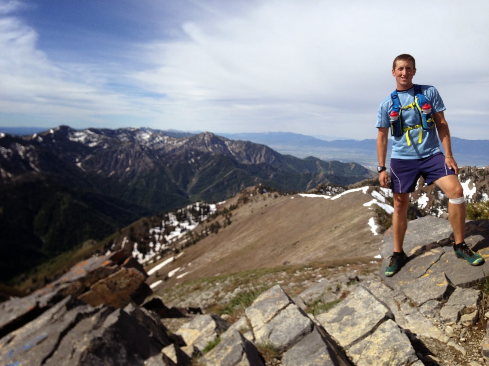 He's a Trailrunner, She's a Photographer Logan Peak Trail Race The
