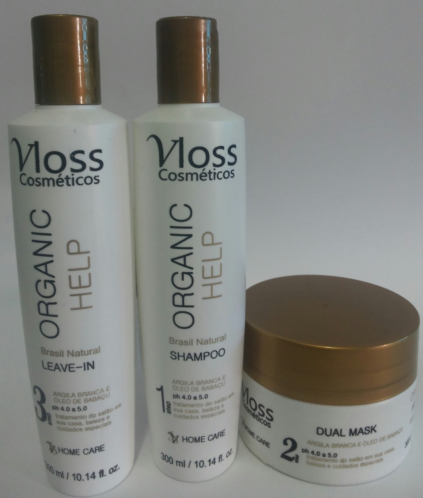 Beleza Infinita Comércio de Cosméticos : VLOSS KIT ORGANIC HELP BRASIL ...