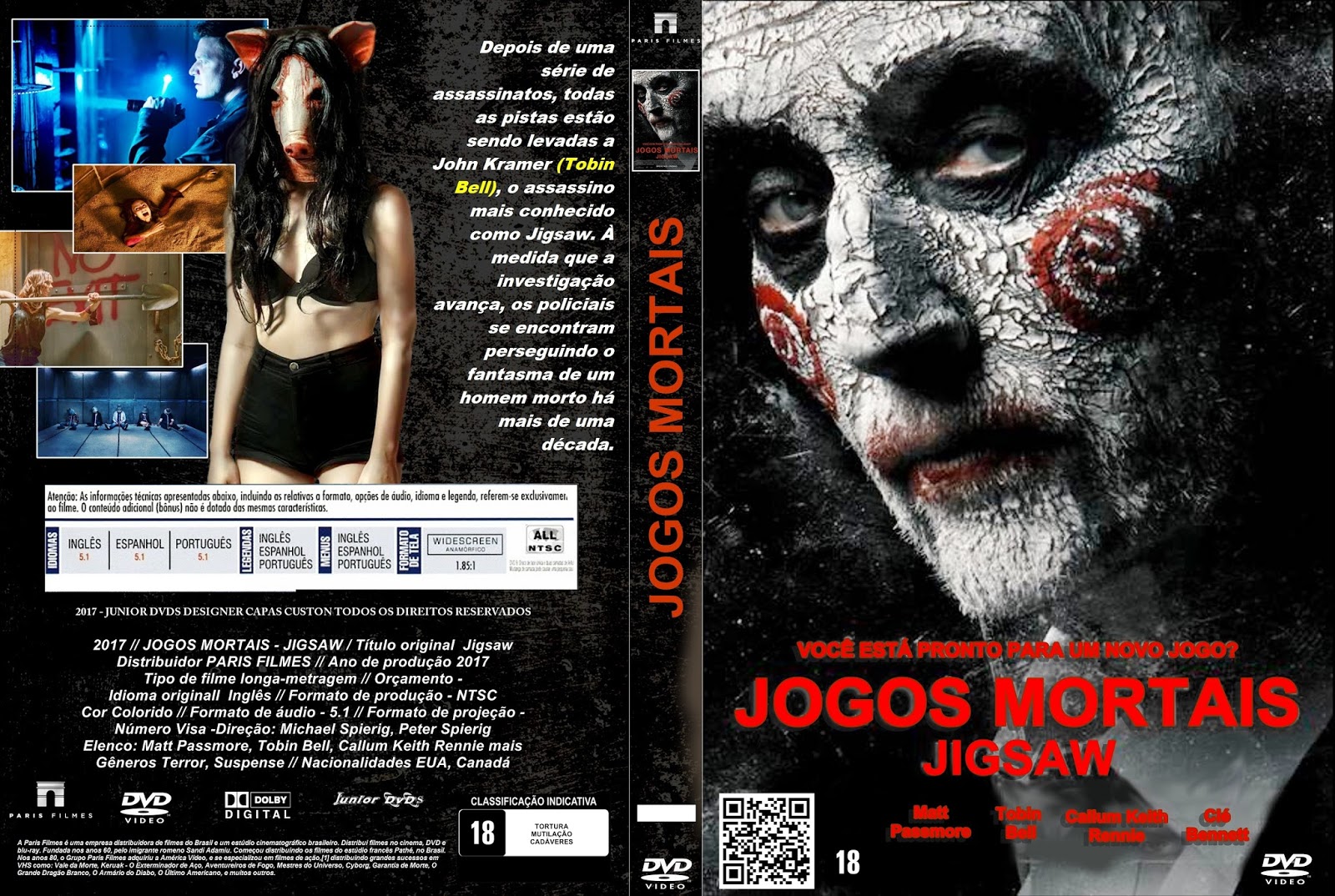 SPACETREK66 - DVD JOGOS MORTAIS V