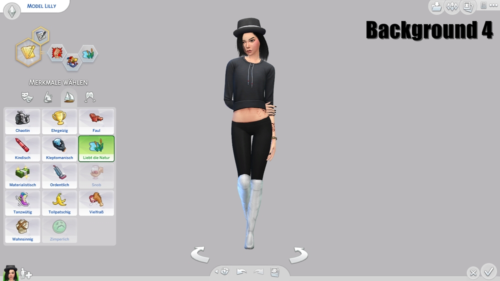 Black Wallpaper Sims 4