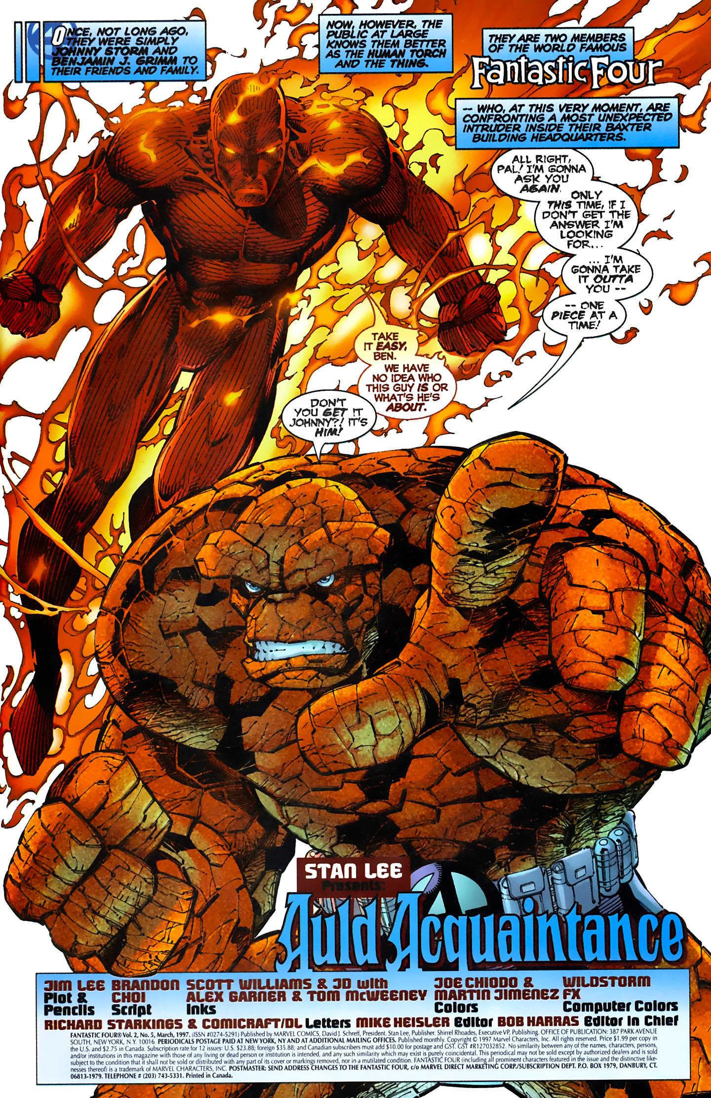 Read online Fantastic Four (1996) comic -  Issue #5 - 2