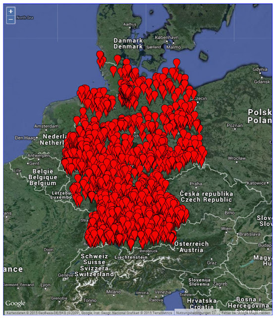 Landkartenblog: Die berüchtigte Braune-Landkarte "Keine Asylantenheim Landkartenblog: Die berüchtigte Braune-Landkarte "Keine Asylantenheim