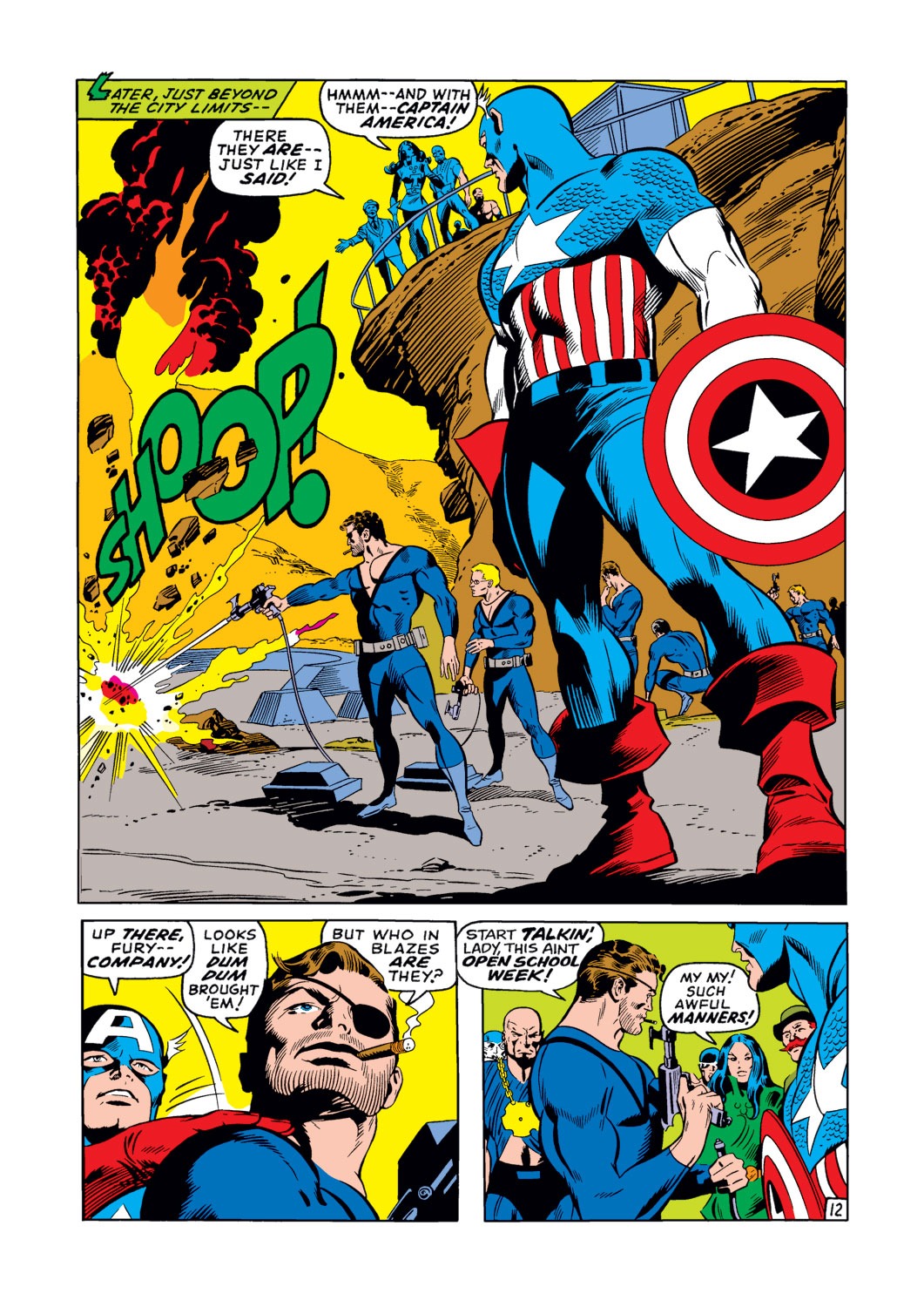 Read online Captain America (1968) comic -  Issue #123 - 13