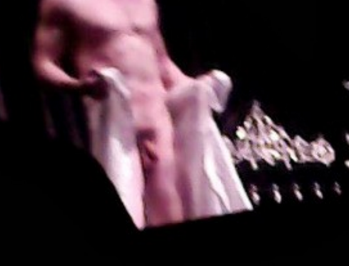 Banana Hunks: Ben Hardy Frontal Nude On A Stage.