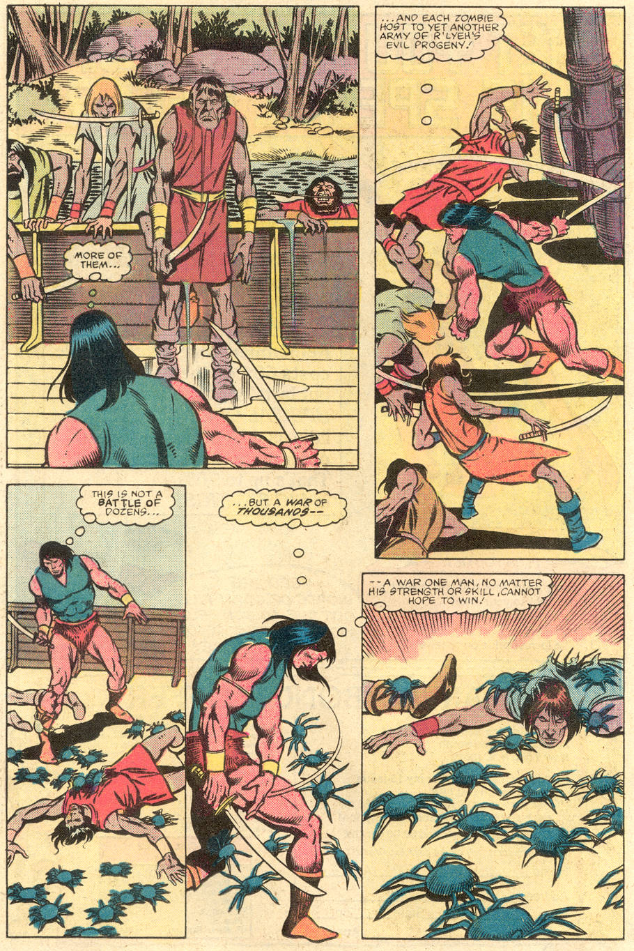 Read online Conan the Barbarian (1970) comic -  Issue #141 - 17