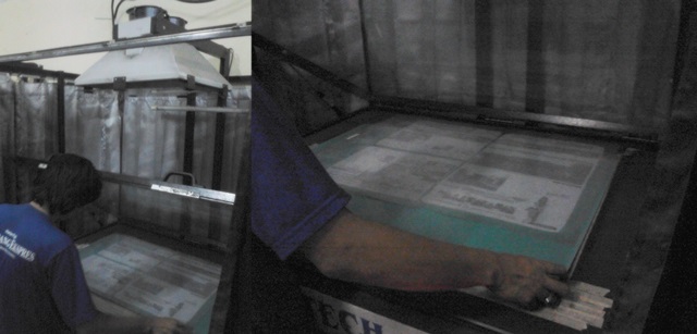 Kunjungan ke Bandung Ekspres, film separasi, percetakan koran, surat kabar